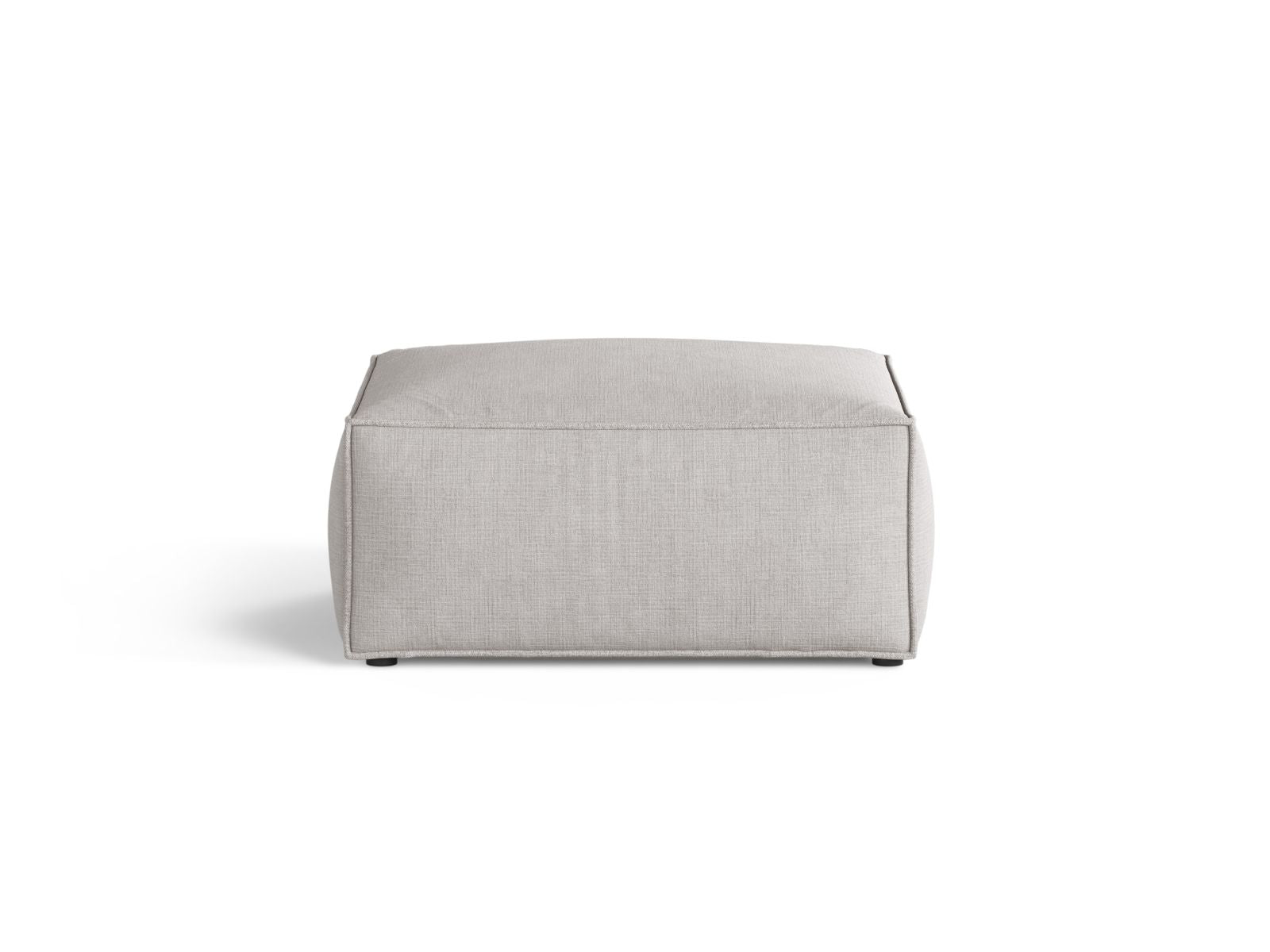1-Sitzer Pouf Aveiro in Light Grey-Liberty präsentiert im Onlineshop von KAQTU Design AG. Pouf ist von Cosmopolitan Design
