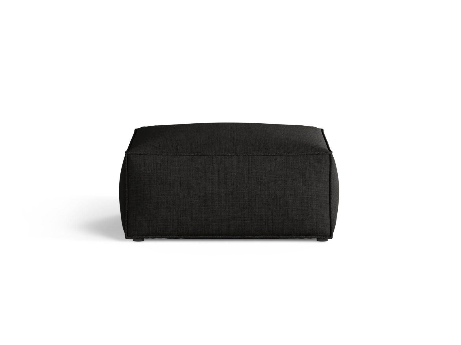1-Sitzer Pouf Aveiro in Black-Liberty präsentiert im Onlineshop von KAQTU Design AG. Pouf ist von Cosmopolitan Design