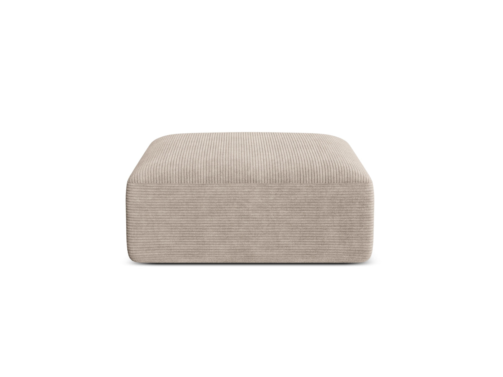 Campi Pouf 1 Sitzer in Cappuccino präsentiert im Onlineshop von KAQTU Design AG. Modulares Sofa ist von Cosmopolitan Design