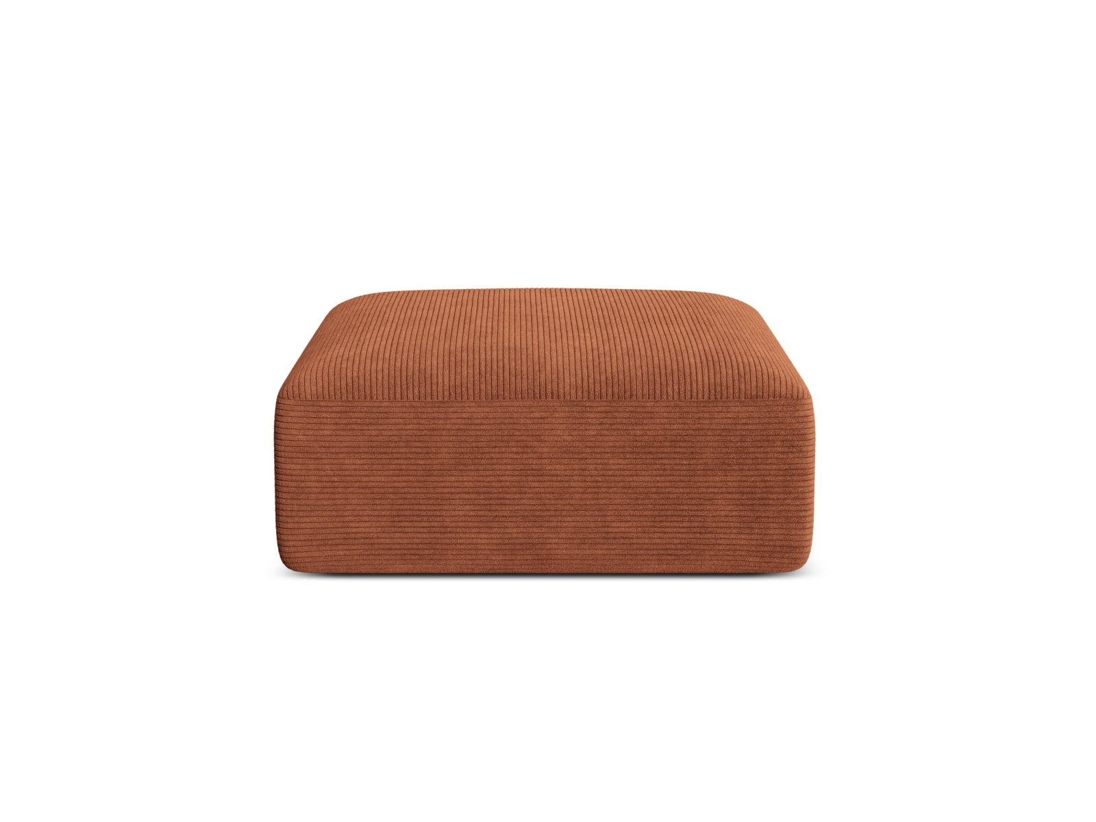 Campi Pouf 1 Sitzer in Terracotta präsentiert im Onlineshop von KAQTU Design AG. Modulares Sofa ist von Cosmopolitan Design