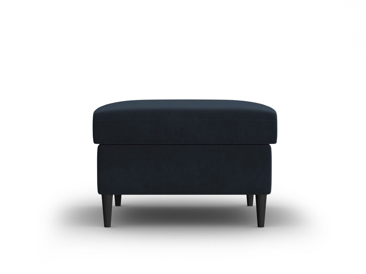 Kyoto Pouf 1 Sitz 70cm in Dark Blue-Riviera präsentiert im Onlineshop von KAQTU Design AG. Pouf ist von Cosmopolitan Design