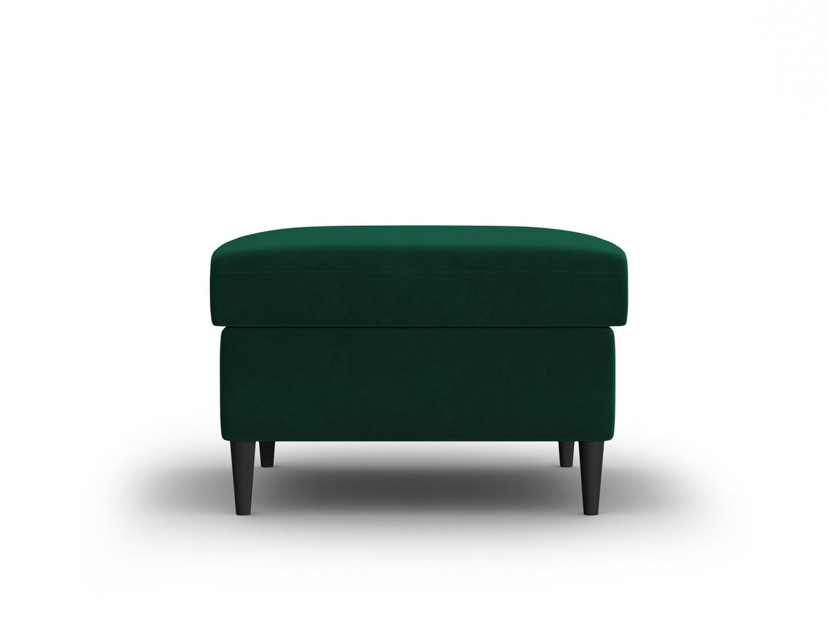 Kyoto Pouf 1 Sitz 70cm in Bottle Green-Riviera präsentiert im Onlineshop von KAQTU Design AG. Pouf ist von Cosmopolitan Design