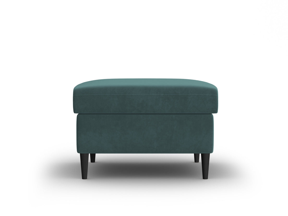 Kyoto Pouf 1 Sitz 70cm in Petrol-Riviera präsentiert im Onlineshop von KAQTU Design AG. Pouf ist von Cosmopolitan Design