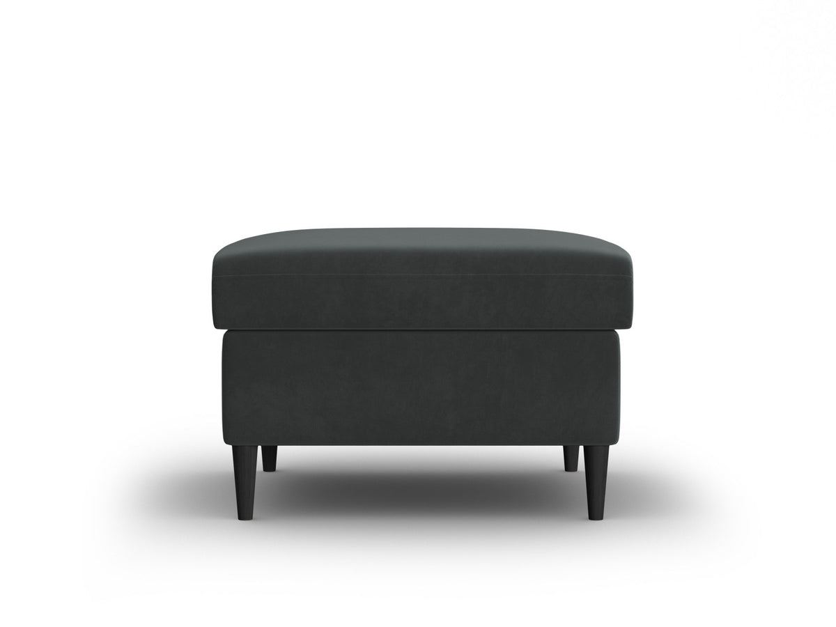 Kyoto Pouf 1 Sitz 70cm in Dark Grey-Riviera präsentiert im Onlineshop von KAQTU Design AG. Pouf ist von Cosmopolitan Design