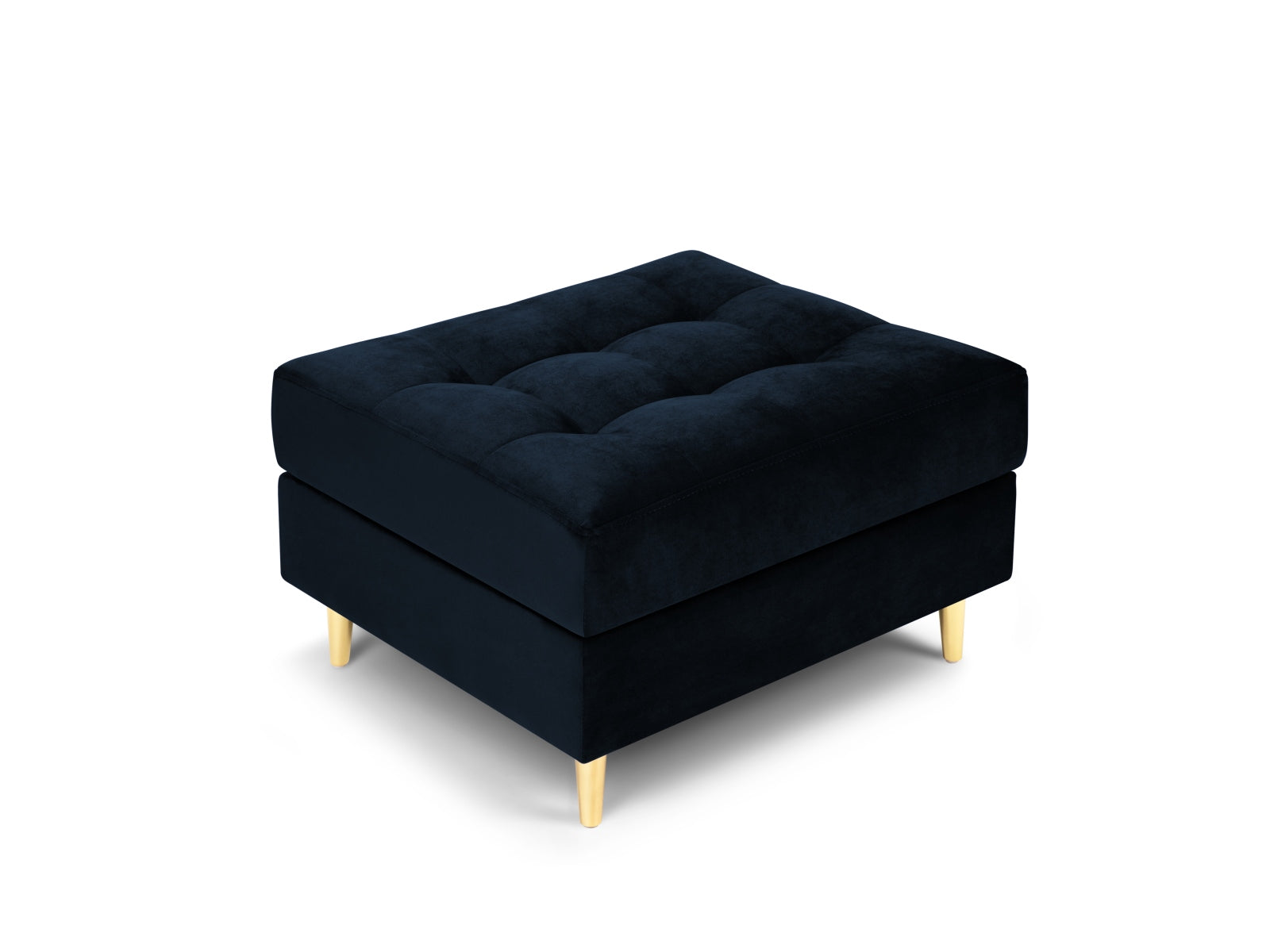 1-Sitzer Pouf Aspen in Royal Blue-Salvador präsentiert im Onlineshop von KAQTU Design AG. Pouf ist von Cosmopolitan Design
