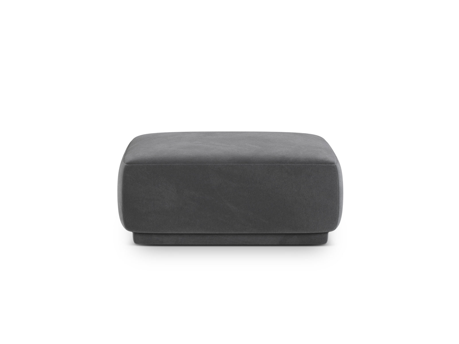 1-Sitzer Pouf Gomera in Dark Grey-Salvador präsentiert im Onlineshop von KAQTU Design AG. Pouf ist von Cosmopolitan Design