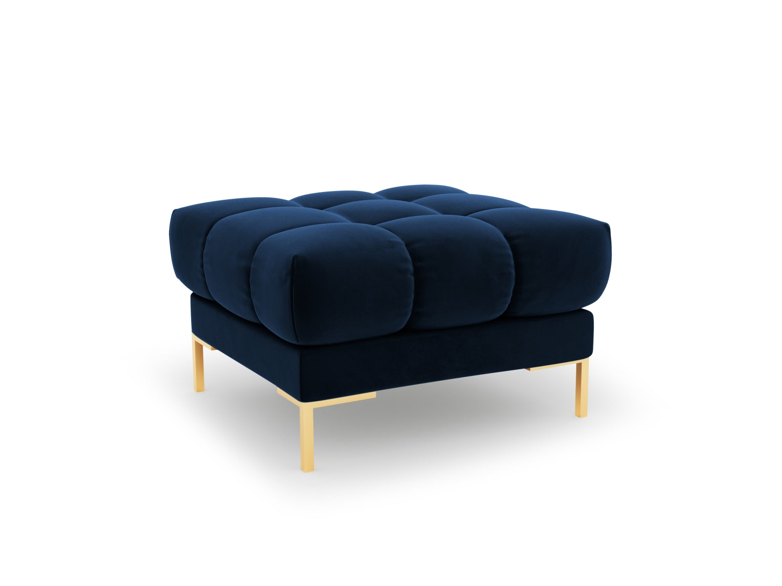 Eleganter 1-Sitzer Pouf Bali von Cosmopolitan Design, perfekt für stilvolle Akzente in jedem Raum, bietet Komfort und modernes Flair.
