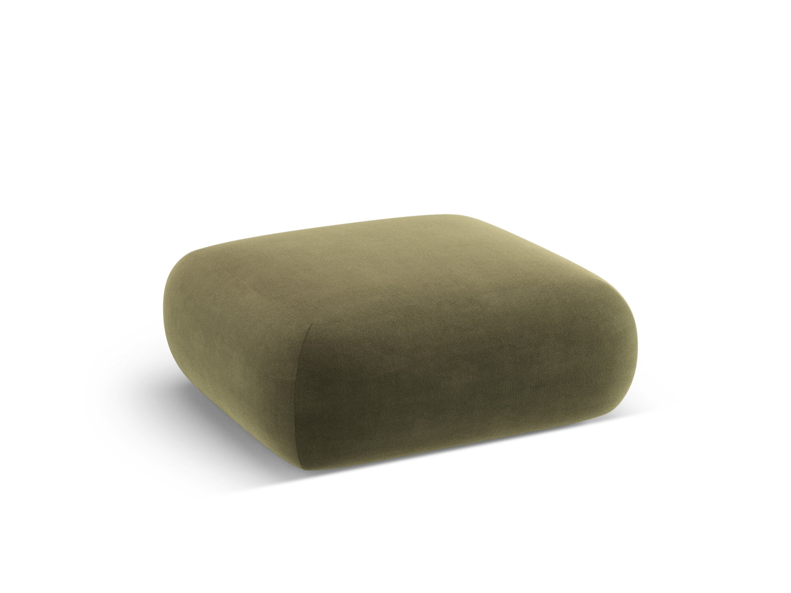 Nolio Velour Pouf 2 Sitzer 100cm in Light Green präsentiert im Onlineshop von KAQTU Design AG. Pouf ist von Cosmopolitan Design