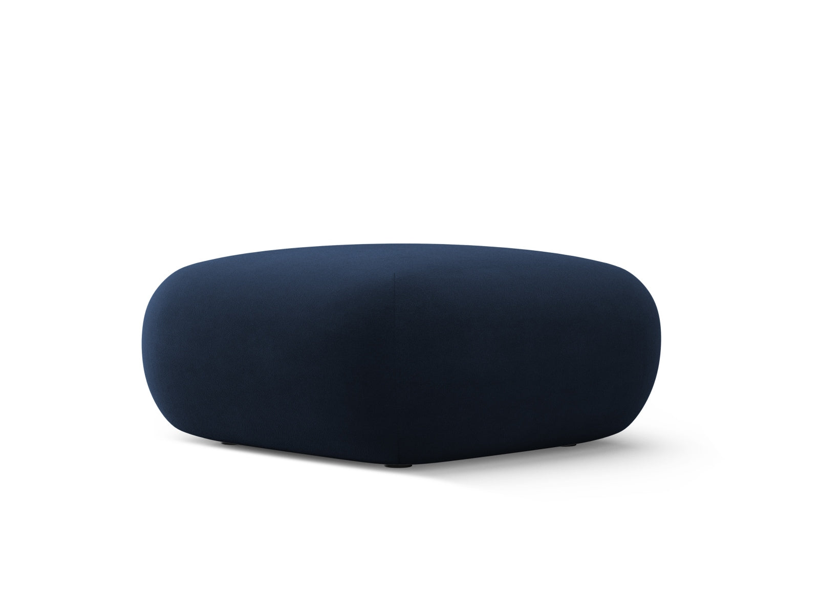Nolio Velour Pouf 1 Sitz 75cm in Royal Blue präsentiert im Onlineshop von KAQTU Design AG. Pouf ist von Cosmopolitan Design
