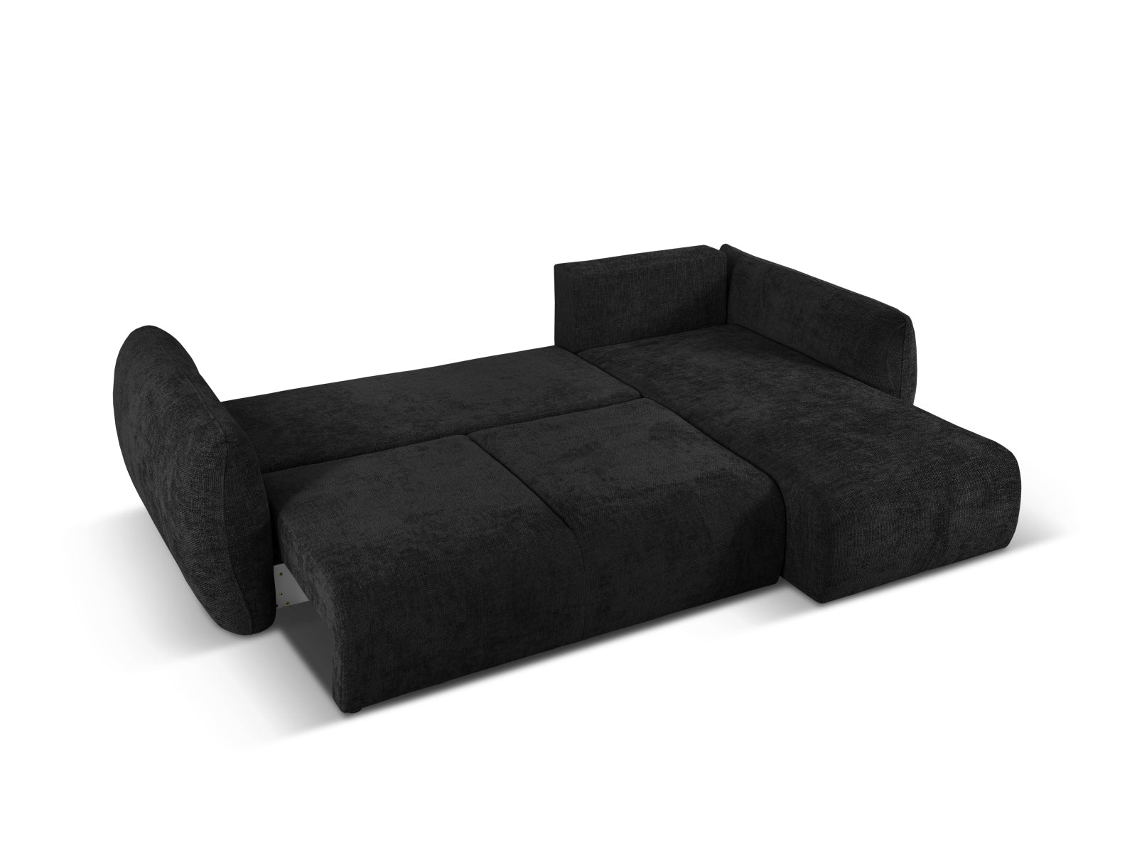 Stylisches 4-Sitzer Ecksofa Matera rechts, kombiniert Komfort mit praktischer Schlaffunktion und cleverem Stauraum für Ihr Zuhause.