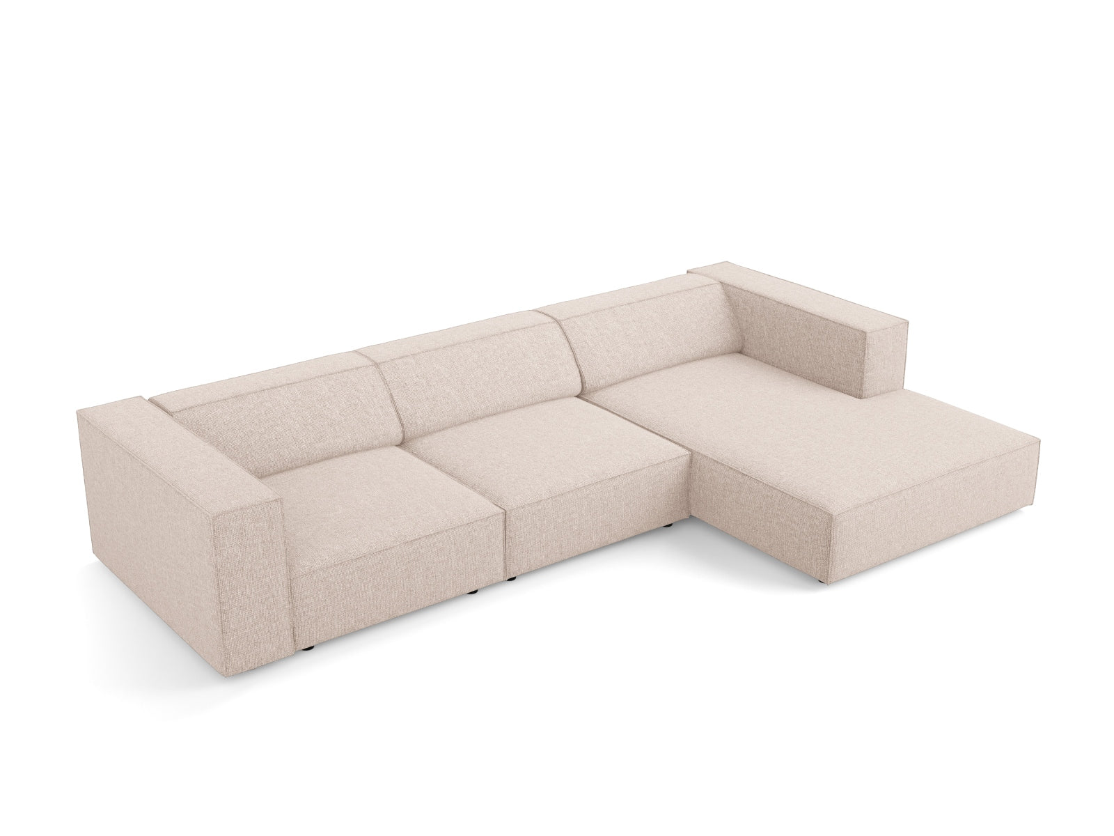Arendal Ecksofa rechts 4 Sitzer in Beige präsentiert im Onlineshop von KAQTU Design AG. Ecksofa rechts ist von Cosmopolitan Design