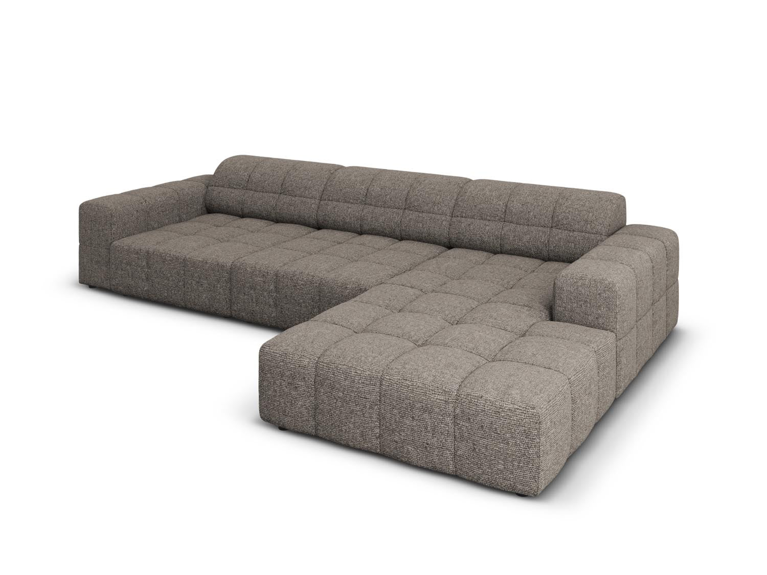 Chicago Ecksofa rechts 4 Sitzer 166cm in Grey präsentiert im Onlineshop von KAQTU Design AG. Ecksofa rechts ist von Cosmopolitan Design