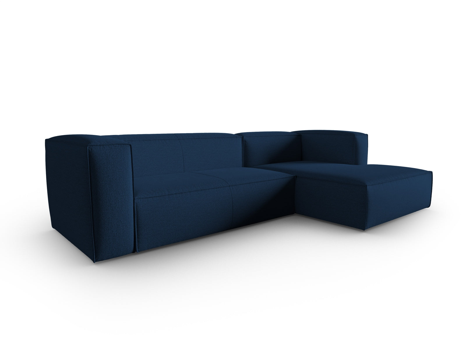 Mackay Ecksofa rechts 4 Sitzer in Dark Blue präsentiert im Onlineshop von KAQTU Design AG. Ecksofa rechts ist von Cosmopolitan Design
