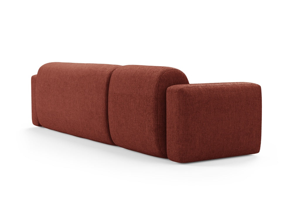 Strino Modular Ecksofa rechts 3 Sitzer in Coral präsentiert im Onlineshop von KAQTU Design AG. Ecksofa rechts ist von Cosmopolitan Design