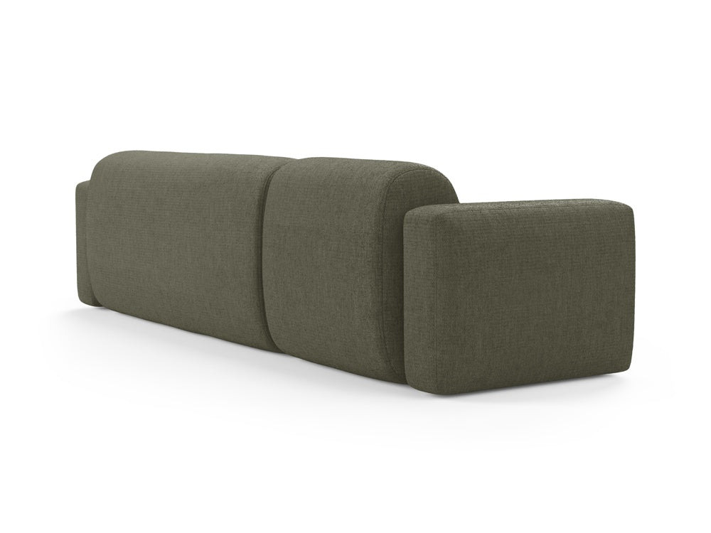Strino Modular Ecksofa rechts 3 Sitzer in Dark Olive Green präsentiert im Onlineshop von KAQTU Design AG. Ecksofa rechts ist von Cosmopolitan Design