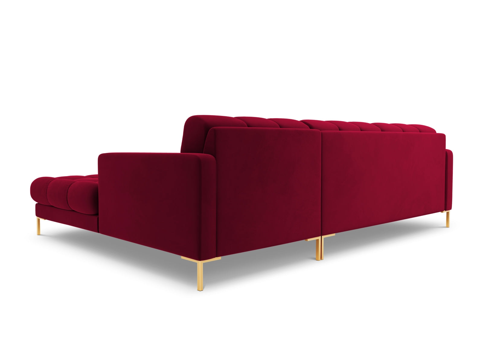 Elegantes 5-Sitzer Ecksofa rechts Bali von Cosmopolitan Design, perfekt für stilvolle Wohnräume und entspannte Stunden mit Freunden.