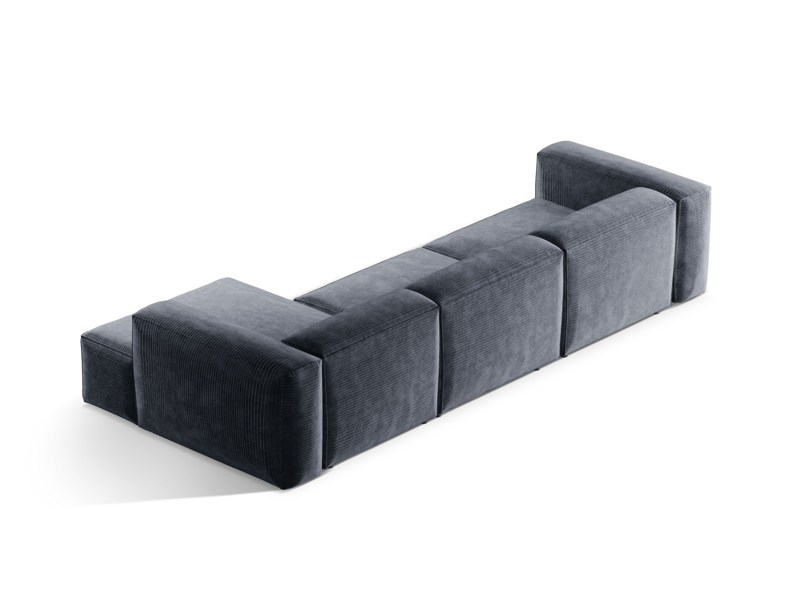 Erleben Sie das stilvolle Bergamo Modular Ecksofa rechts 4 Sitzer von Cosmopolitan Design – ideal für Ihr modernes Zuhause und entspannte Stunden!