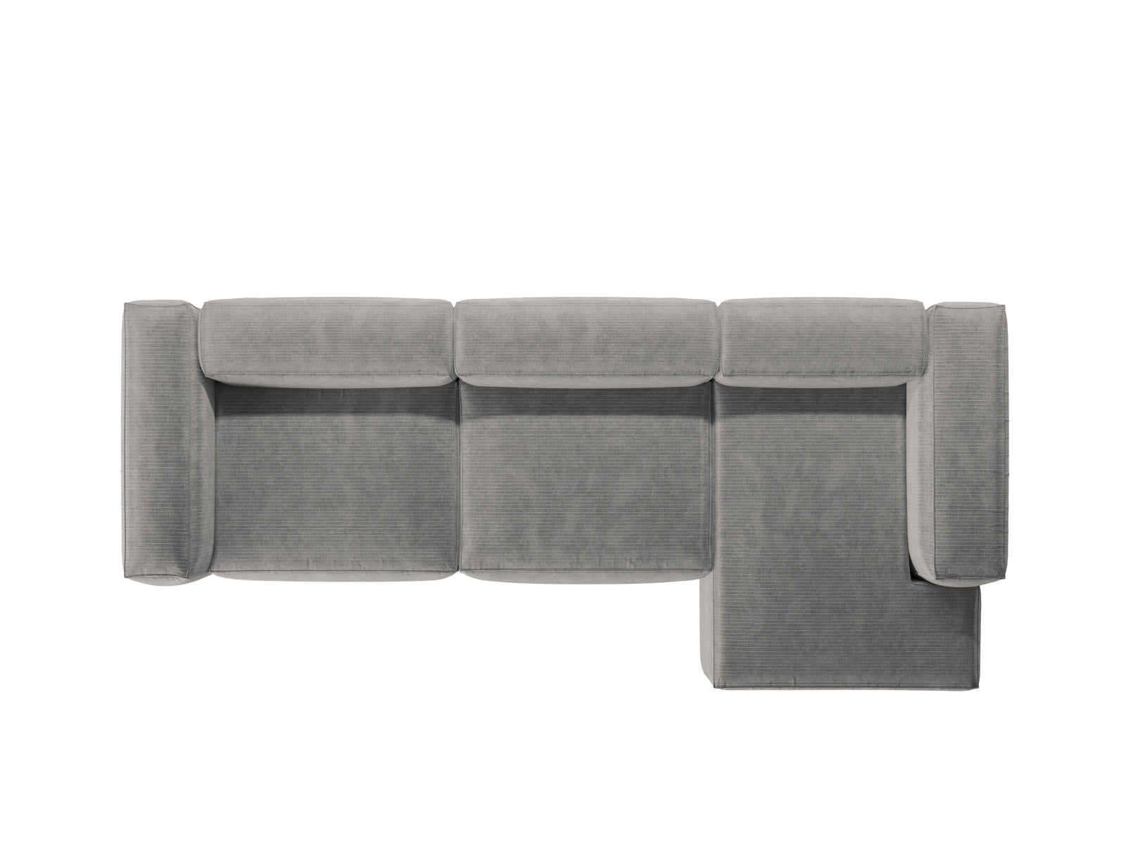 Erleben Sie das stilvolle Bergamo Modular Ecksofa rechts 4 Sitzer von Cosmopolitan Design – ideal für Ihr modernes Zuhause und entspannte Stunden!