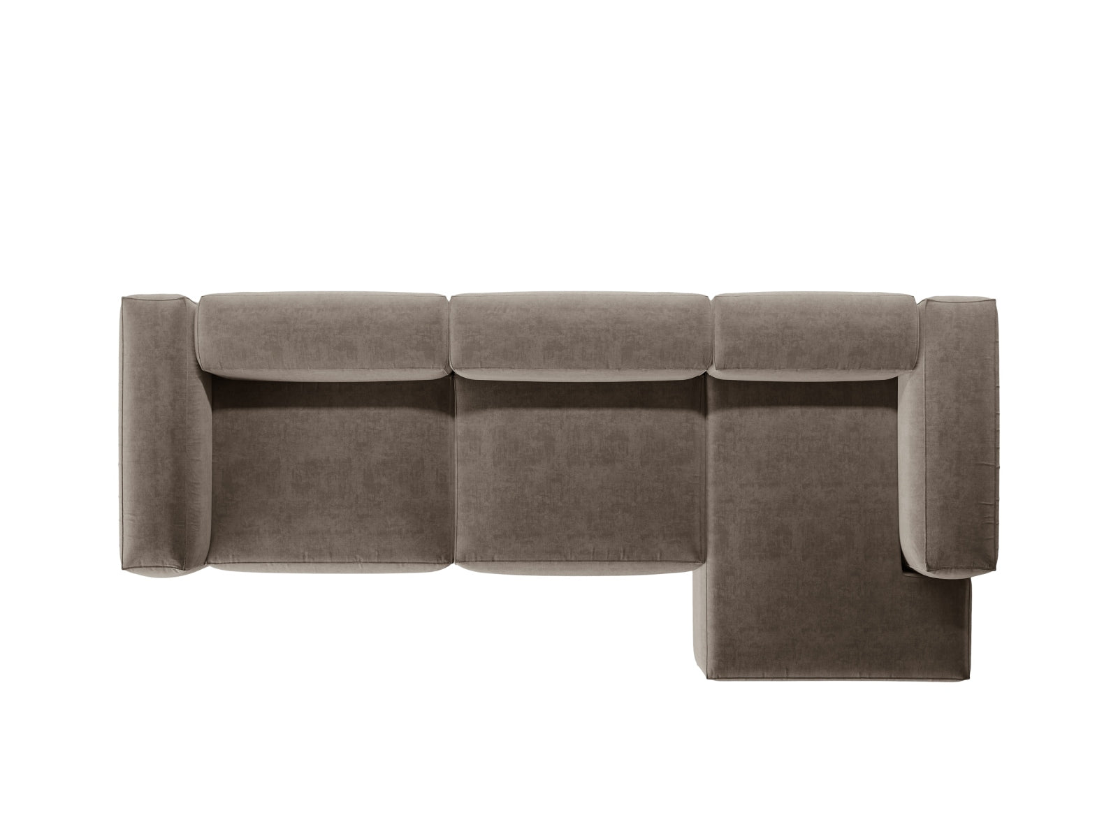 Erleben Sie das stilvolle Bergamo Modular Ecksofa rechts 4 Sitzer von Cosmopolitan Design – ideal für Ihr modernes Zuhause und entspannte Stunden!