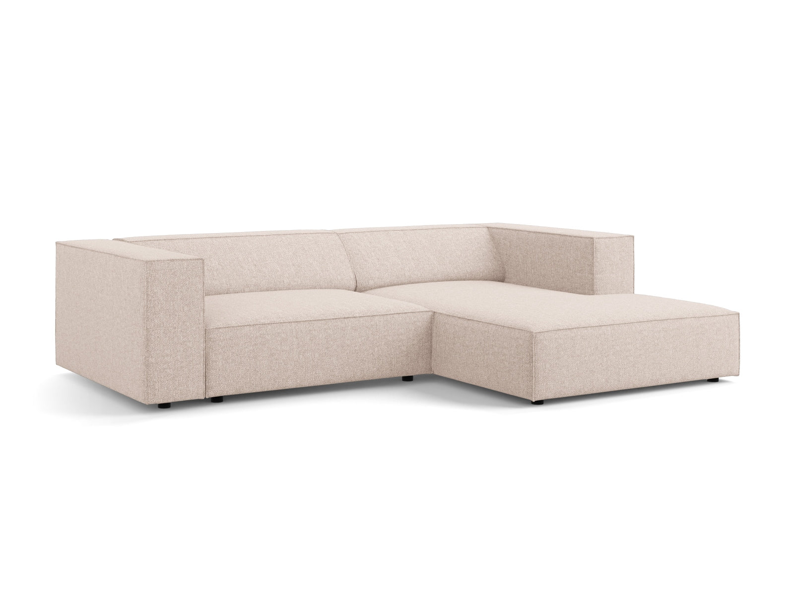 Arendal Ecksofa rechts 3 Sitzer in Beige präsentiert im Onlineshop von KAQTU Design AG. Ecksofa rechts ist von Cosmopolitan Design