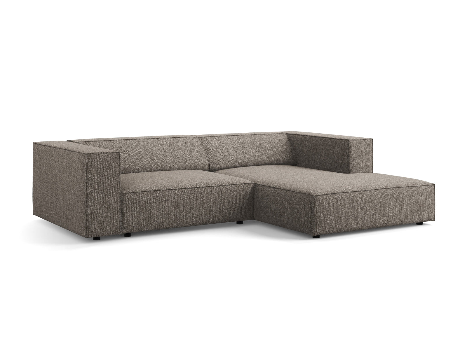 Arendal Ecksofa rechts 3 Sitzer in Grey präsentiert im Onlineshop von KAQTU Design AG. Ecksofa rechts ist von Cosmopolitan Design