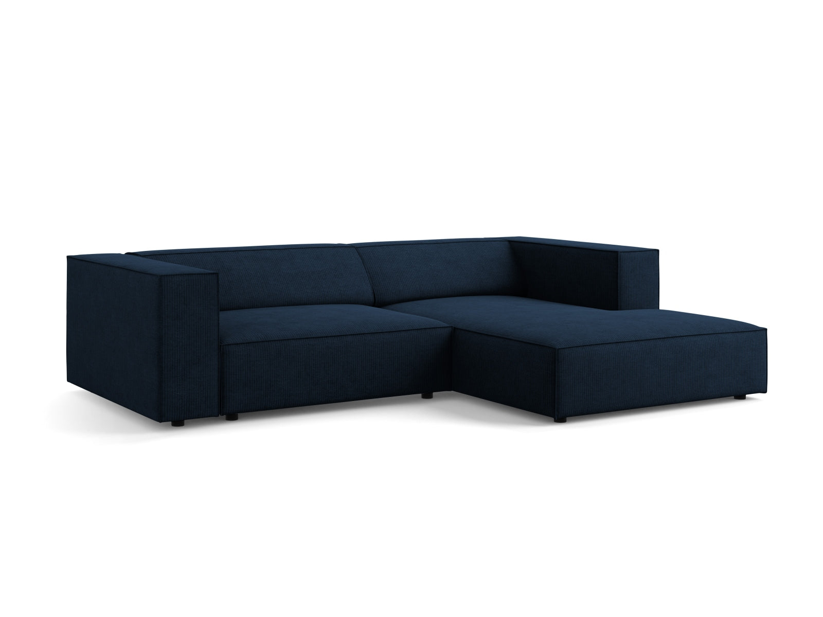 Arendal Ecksofa rechts 3 Sitzer in Royal Blue präsentiert im Onlineshop von KAQTU Design AG. Ecksofa rechts ist von Cosmopolitan Design