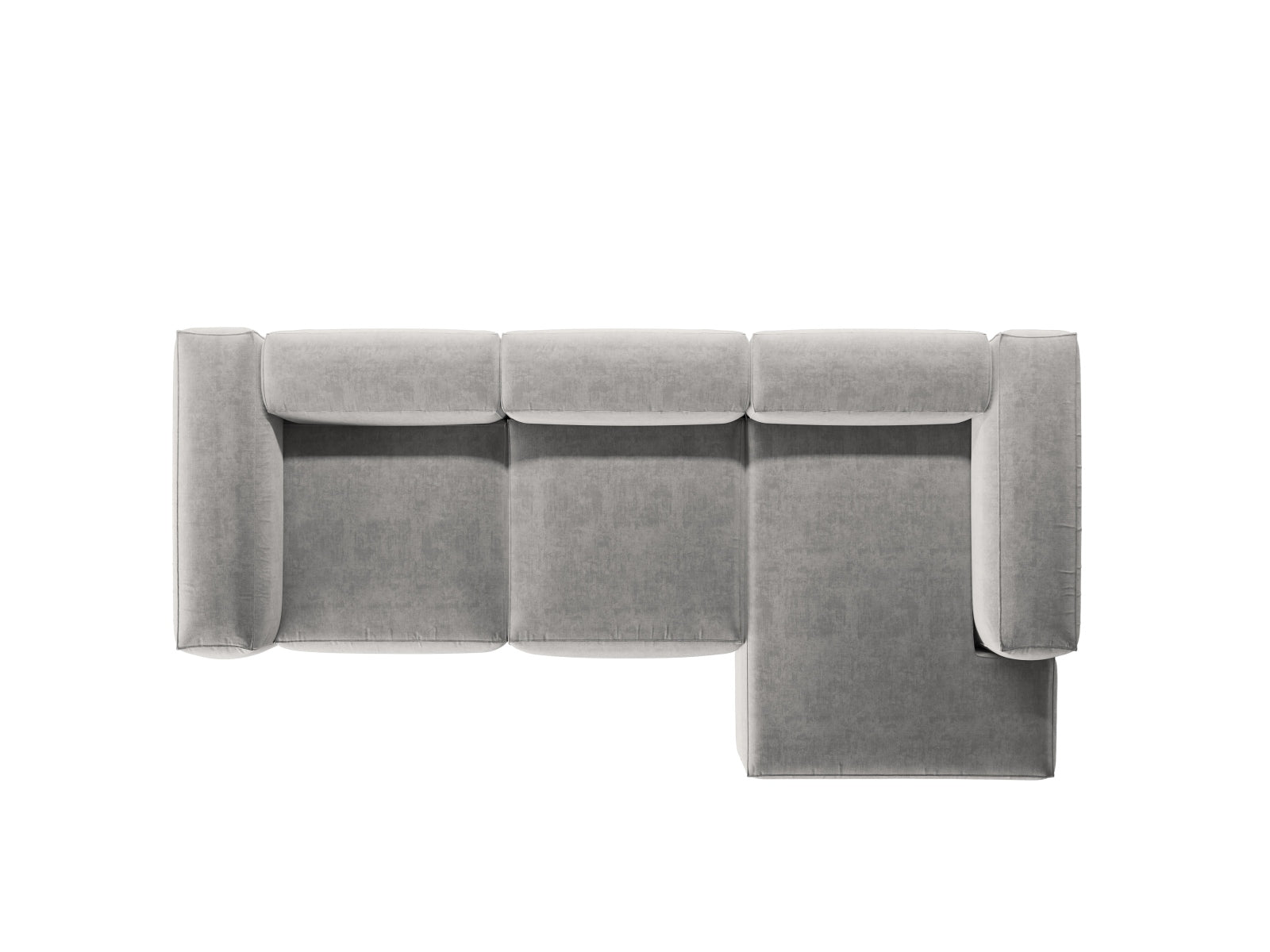 Erleben Sie das Bergamo Modular Ecksofa rechts von Cosmopolitan Design – ein stilvolles 3-Sitzer Sofa, das Komfort und modernes Design vereint.