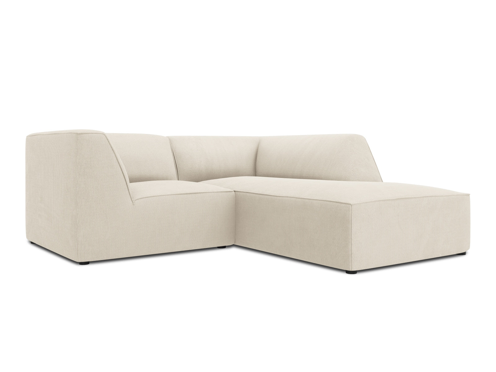 Oslo Modular Ecksofa rechts 3 Sitzer in Light Beige präsentiert im Onlineshop von KAQTU Design AG. Ecksofa rechts ist von Cosmopolitan Design