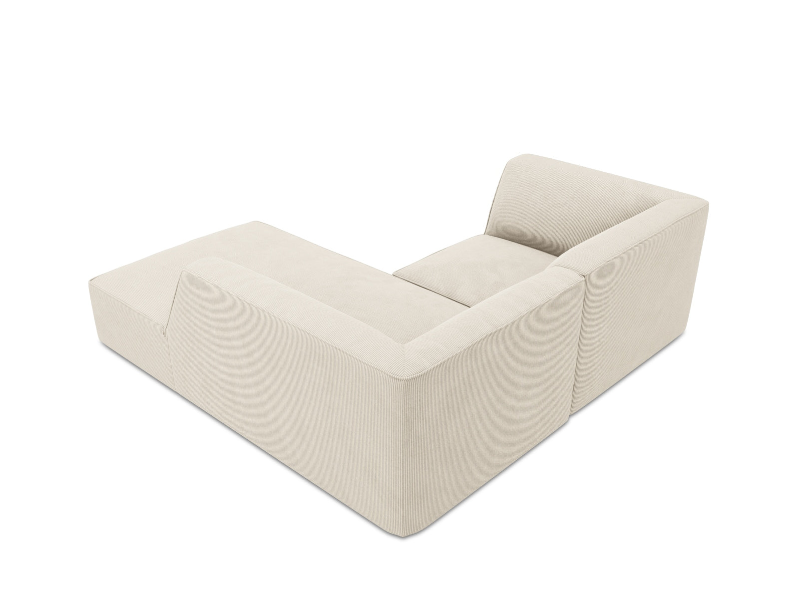 Oslo Modular Ecksofa rechts 3 Sitzer in Light Beige präsentiert im Onlineshop von KAQTU Design AG. Ecksofa rechts ist von Cosmopolitan Design