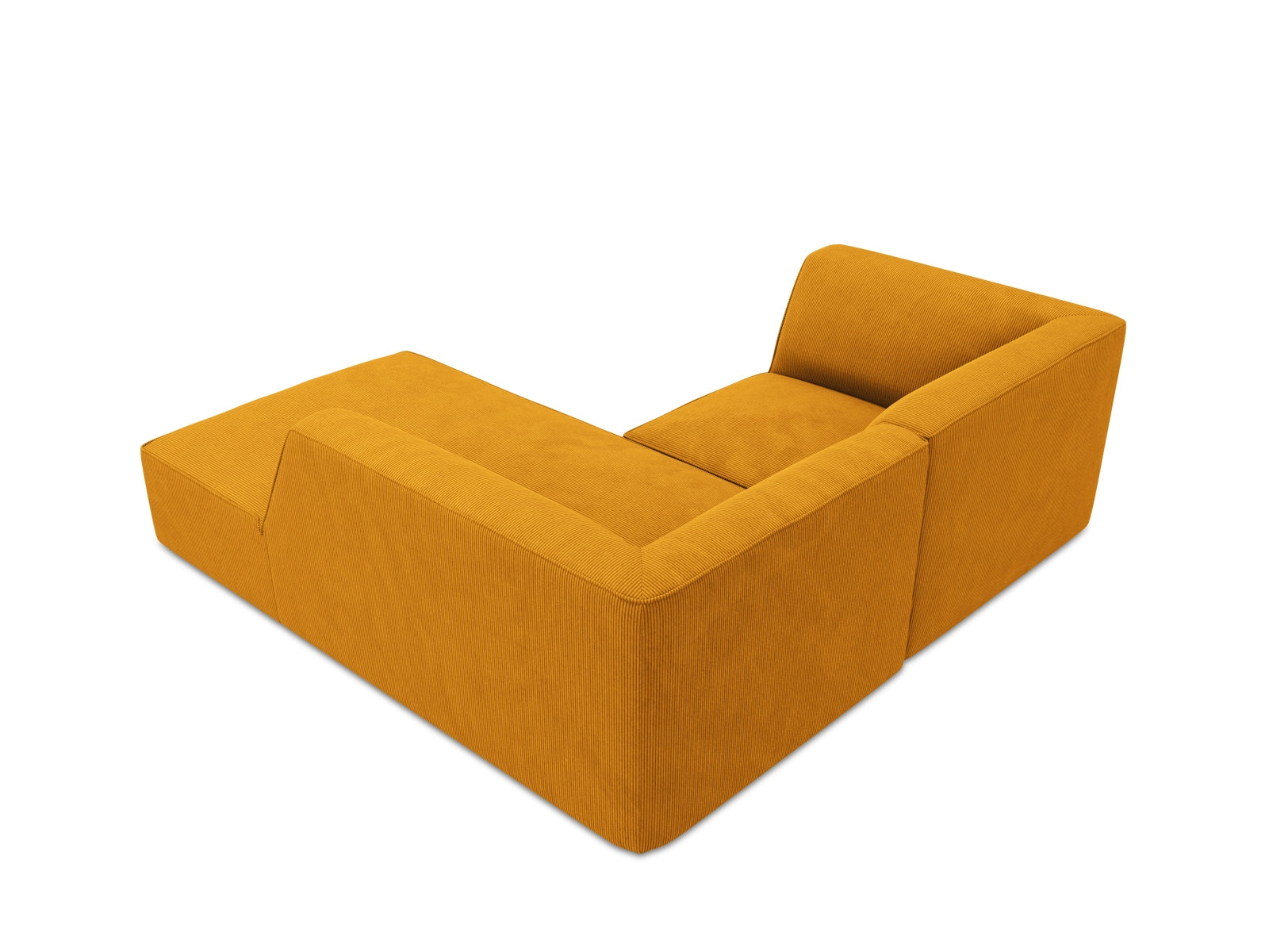 Oslo Modular Ecksofa rechts 3 Sitzer in Yellow präsentiert im Onlineshop von KAQTU Design AG. Ecksofa rechts ist von Cosmopolitan Design