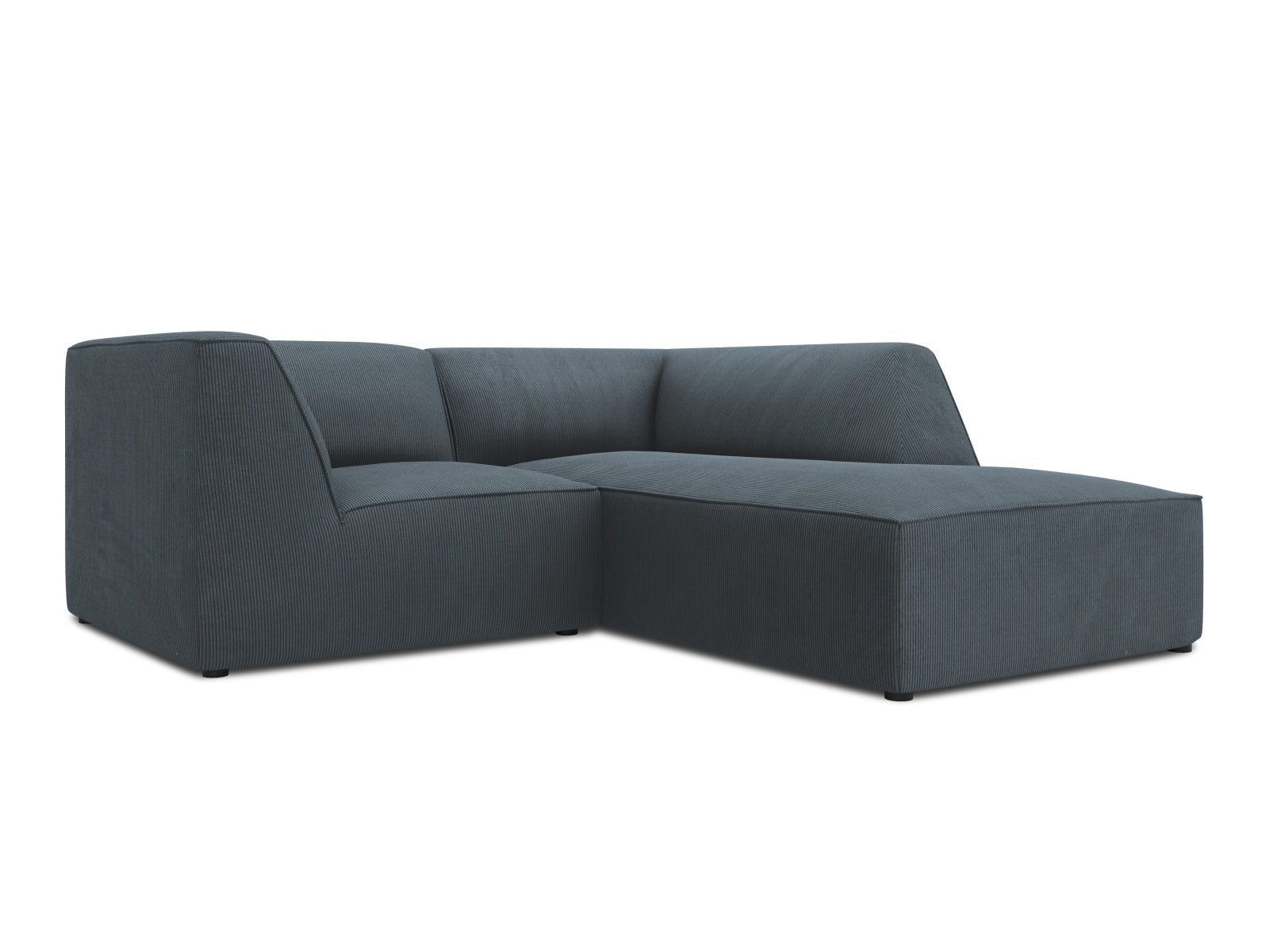 Oslo Modular Ecksofa rechts 3 Sitzer in Blue präsentiert im Onlineshop von KAQTU Design AG. Ecksofa rechts ist von Cosmopolitan Design