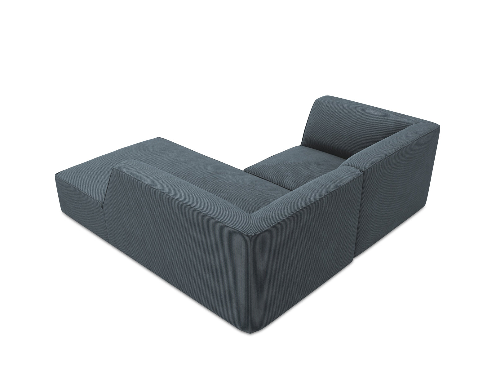 Oslo Modular Ecksofa rechts 3 Sitzer in Blue präsentiert im Onlineshop von KAQTU Design AG. Ecksofa rechts ist von Cosmopolitan Design