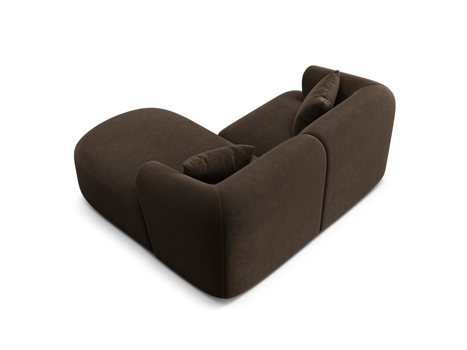 Erleben Sie das elegante Campi Velour Modular Ecksofa rechts 3 Sitzer von Cosmopolitan Design – ideal für Ihr modernes Zuhause, flexibel und komfortabel.