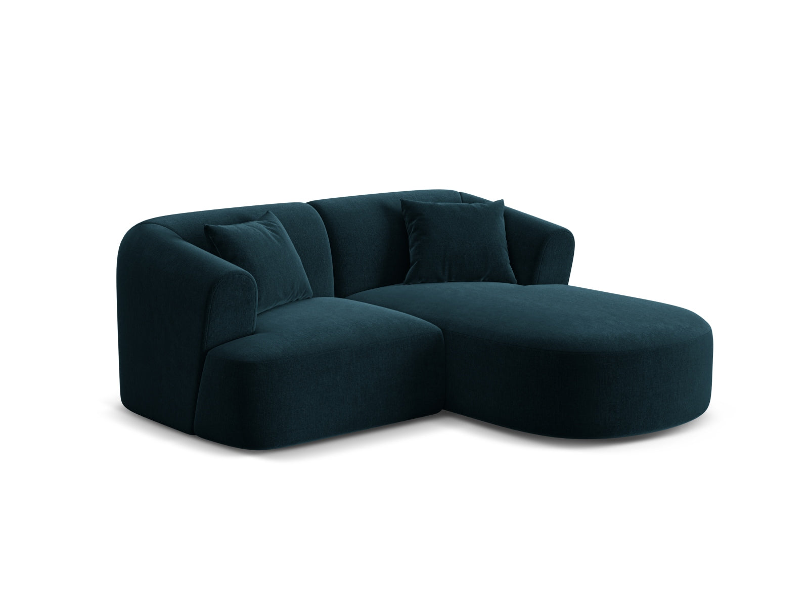 Erleben Sie das elegante Campi Velour Modular Ecksofa rechts 3 Sitzer von Cosmopolitan Design – ideal für Ihr modernes Zuhause, flexibel und komfortabel.