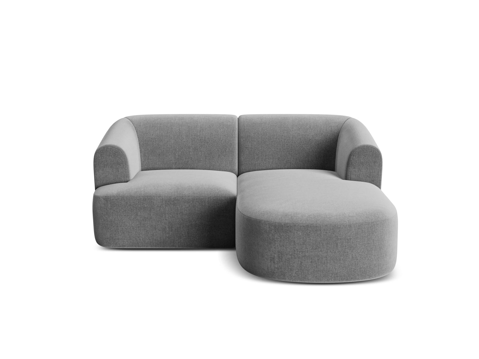 Entdecken Sie das stilvolle Campi Velour Modular Ecksofa rechts 3 Sitzer von Cosmopolitan Design – perfekt für Ihr modernes Wohnzimmer, flexibel und bequem.
