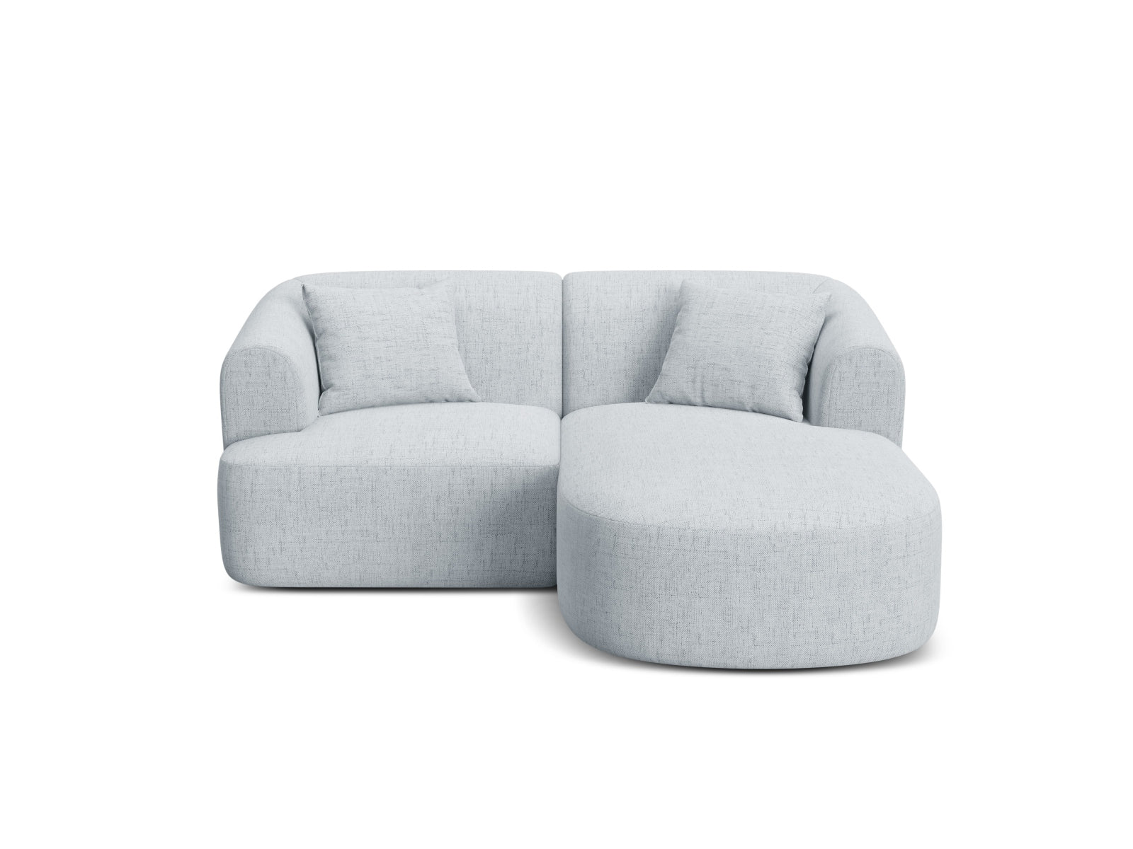 Campi Modular Ecksofa rechts 3 Sitzer in Light Grey präsentiert im Onlineshop von KAQTU Design AG. Ecksofa rechts ist von Cosmopolitan Design