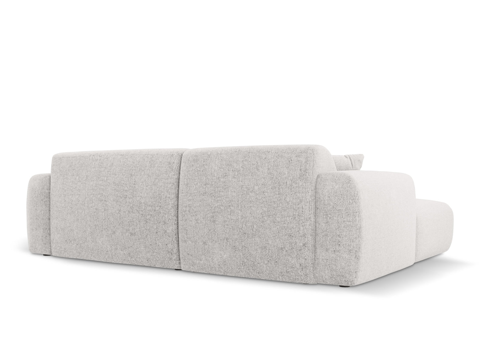 Nolio Ecksofa rechts 4 Sitzer 170cm in Light Grey präsentiert im Onlineshop von KAQTU Design AG. Ecksofa rechts ist von Cosmopolitan Design
