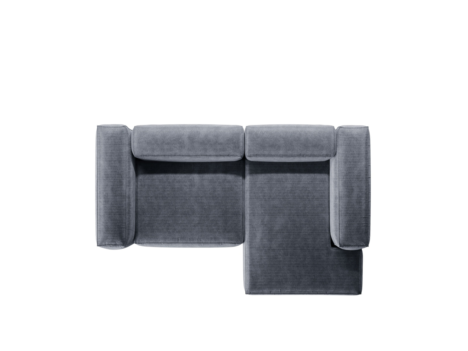 Erleben Sie das Bergamo Modular Ecksofa rechts von Cosmopolitan Design – ein elegantes 2-Sitzer Sofa, das modernen Stil und höchsten Komfort vereint.