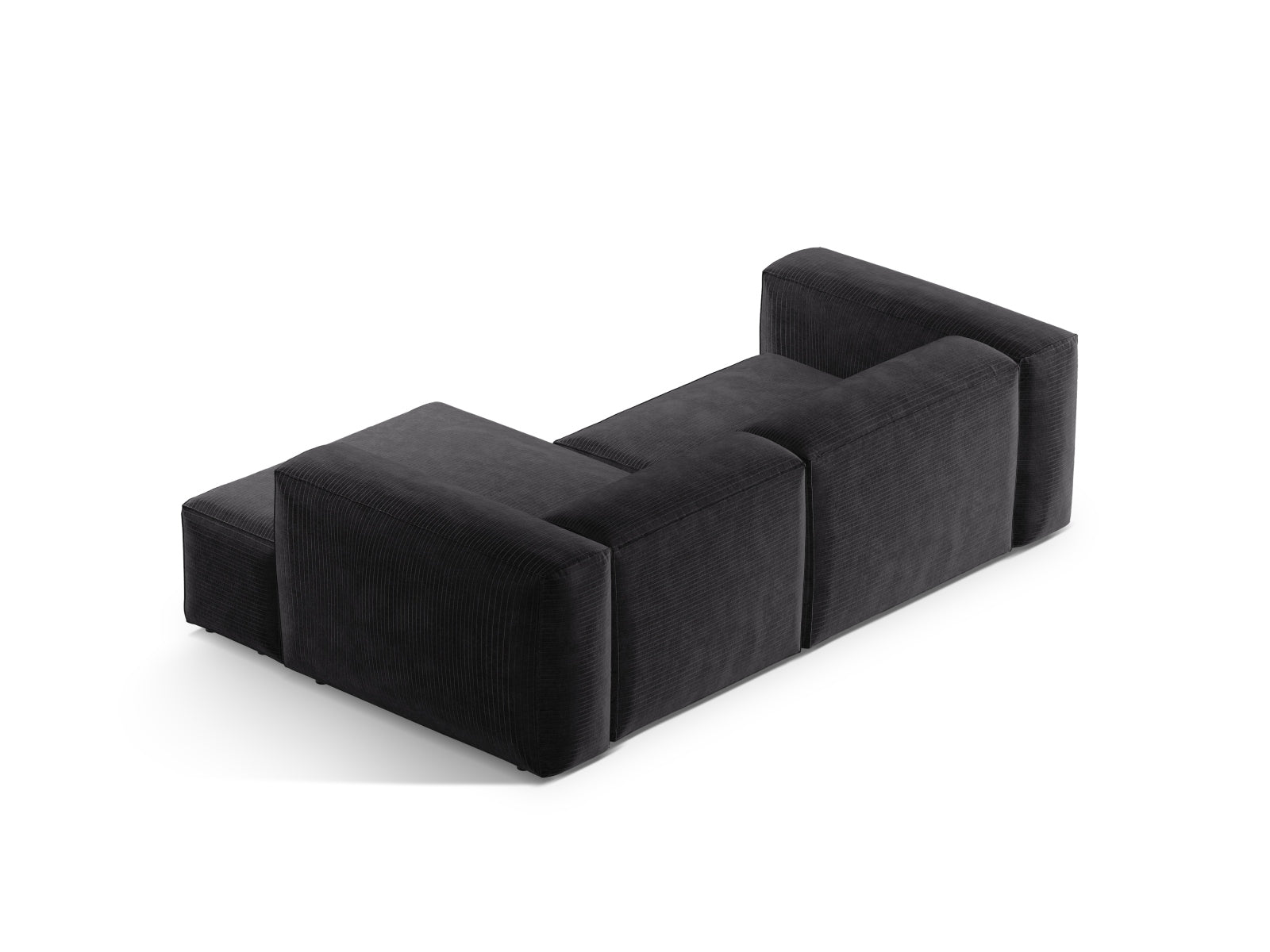 Erleben Sie das Bergamo Modular Ecksofa rechts von Cosmopolitan Design – ein elegantes 2-Sitzer Sofa, das modernen Stil und höchsten Komfort vereint.