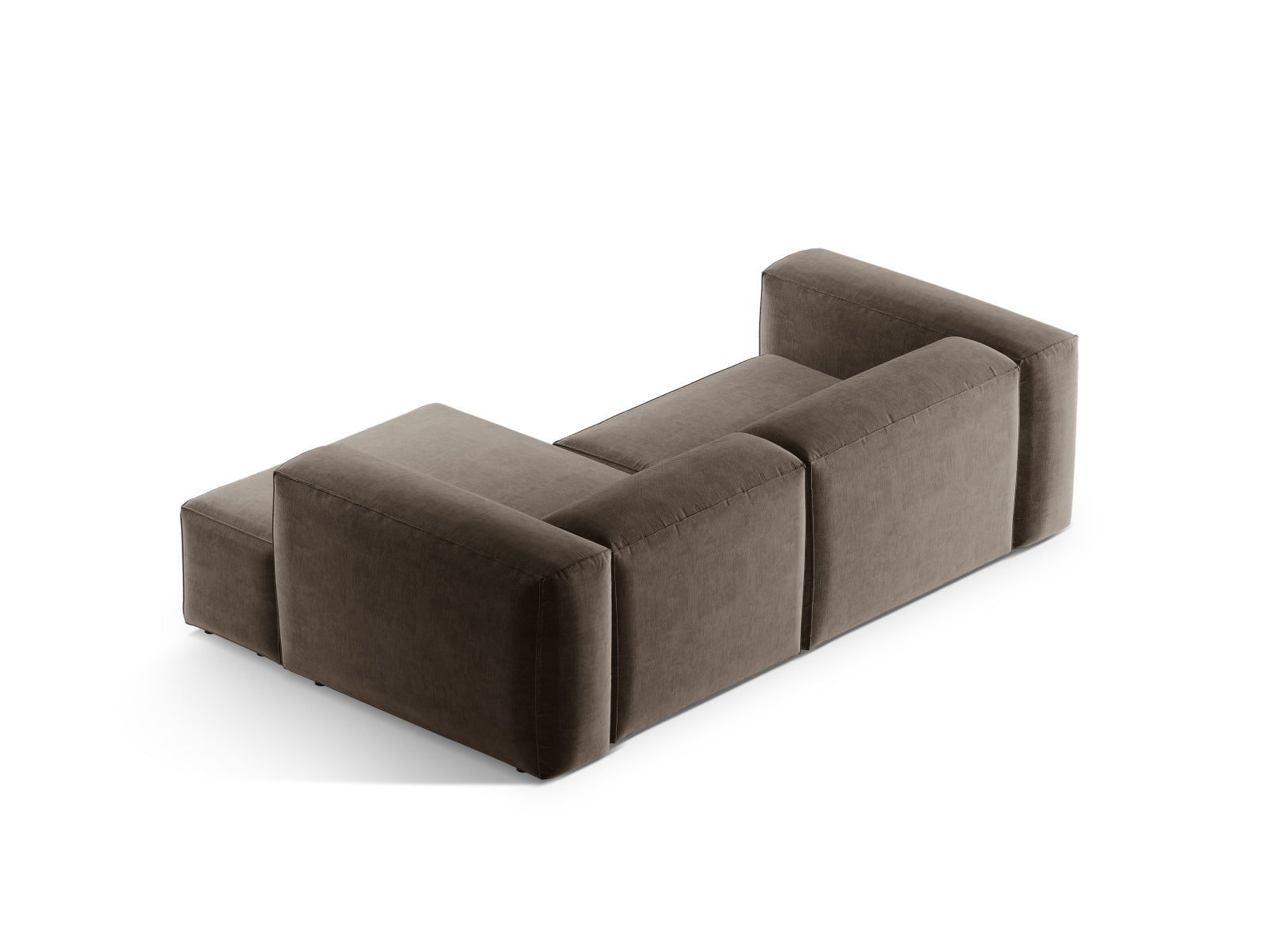 Erleben Sie das Bergamo Modular Ecksofa rechts von Cosmopolitan Design – ein elegantes 2-Sitzer Sofa, das modernen Stil und höchsten Komfort vereint.