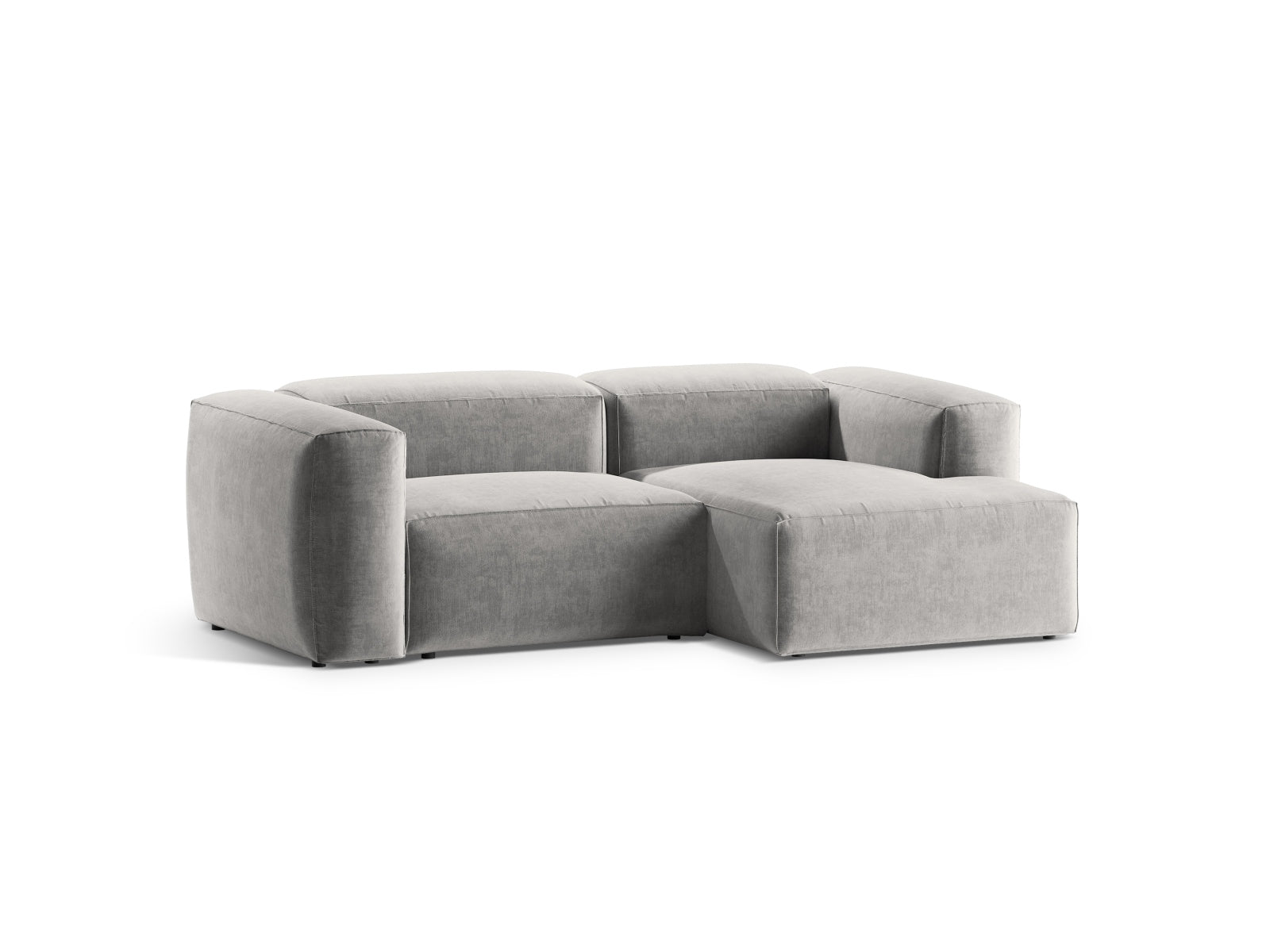 Entdecken Sie das Bergamo Modular Ecksofa rechts von Cosmopolitan Design – ein stilvolles 2-Sitzer Sofa, das Komfort und modernes Design perfekt kombiniert.