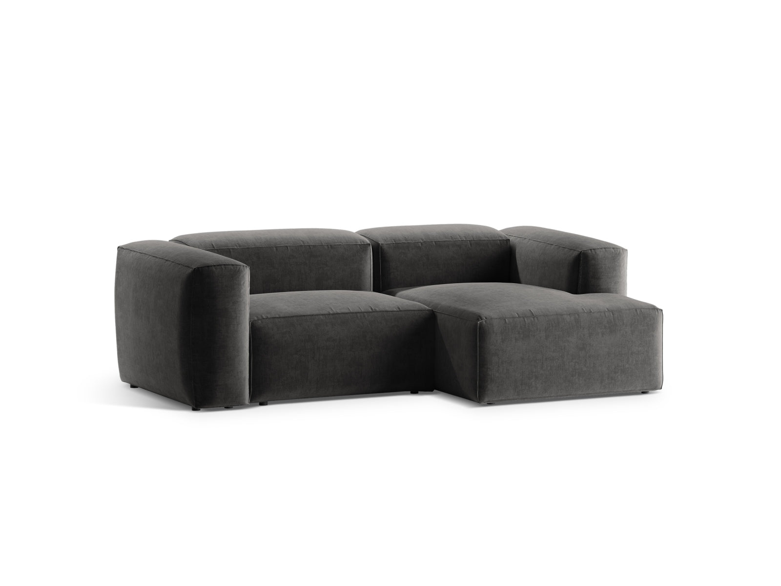 Entdecken Sie das Bergamo Modular Ecksofa rechts von Cosmopolitan Design – ein stilvolles 2-Sitzer Sofa, das Komfort und modernes Design perfekt kombiniert.