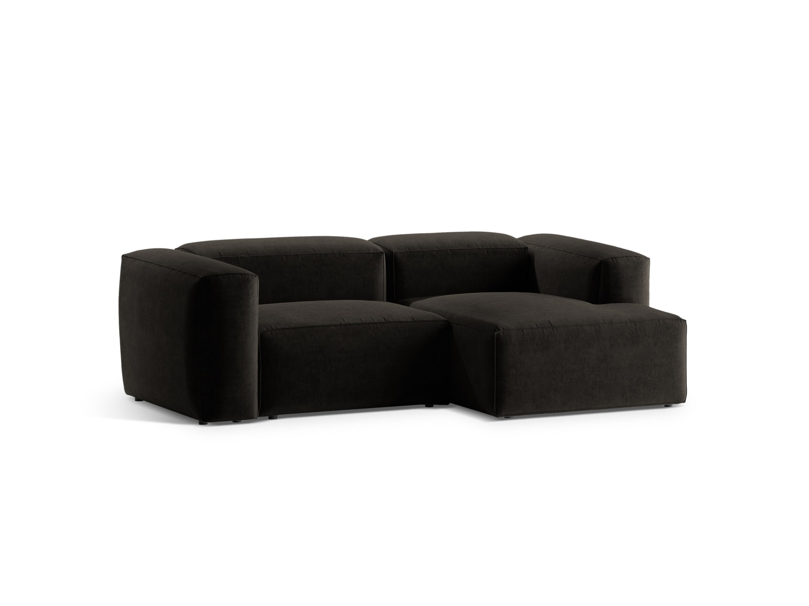 Entdecken Sie das Bergamo Modular Ecksofa rechts von Cosmopolitan Design – ein stilvolles 2-Sitzer Sofa, das Komfort und modernes Design perfekt kombiniert.