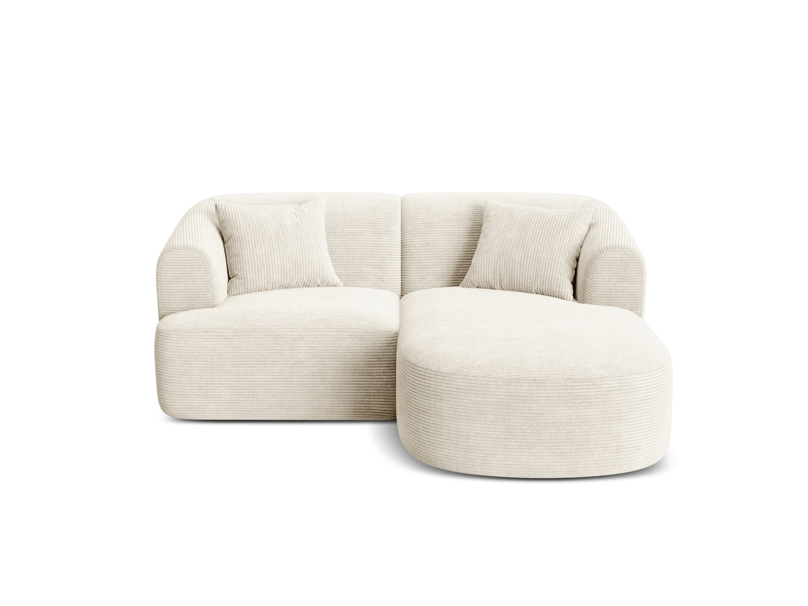 Campi Modular Ecksofa rechts 3 Sitzer in Ivory präsentiert im Onlineshop von KAQTU Design AG. Ecksofa rechts ist von Cosmopolitan Design