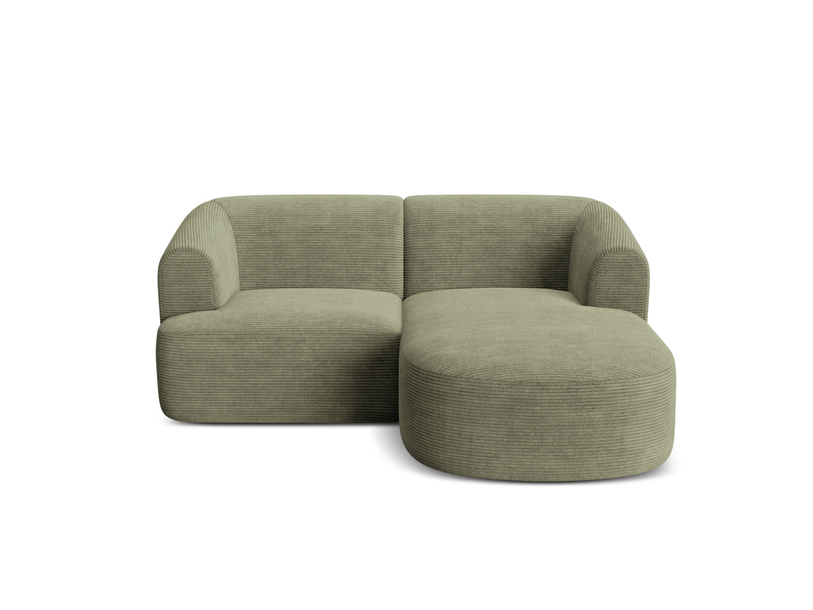Entdecken Sie das Campi Modular Ecksofa rechts von Cosmopolitan Design – ein elegantes 3-Sitzer Sofa, das Flexibilität und höchsten Komfort vereint.