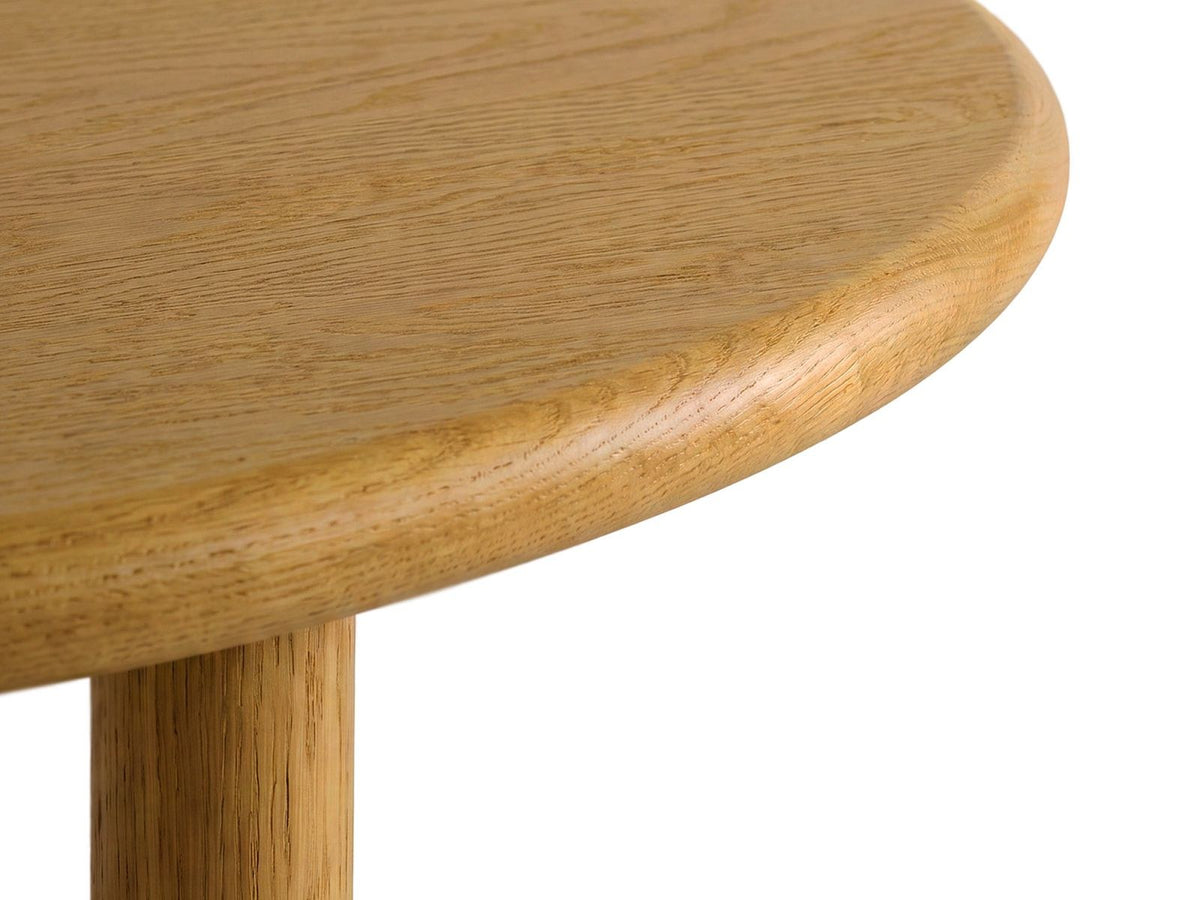 Sines Esstisch von Cosmopolitan Design mit Eichenfurnier in Black Oak-Wood, rechteckige Tischplatte auf Holzbeinen, Masse 180x100x76cm