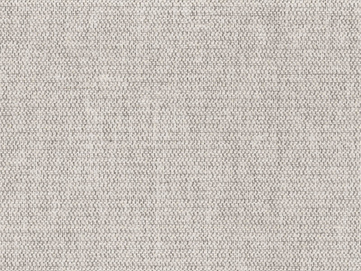 Lazio Panorama-Ecksofa Links in Beige-Sorella, Strukturstoff mit Tweed-Optik, Massivholzrahmen und schwarze Metallbeine, 7-Sitzer-Ecksofa.
