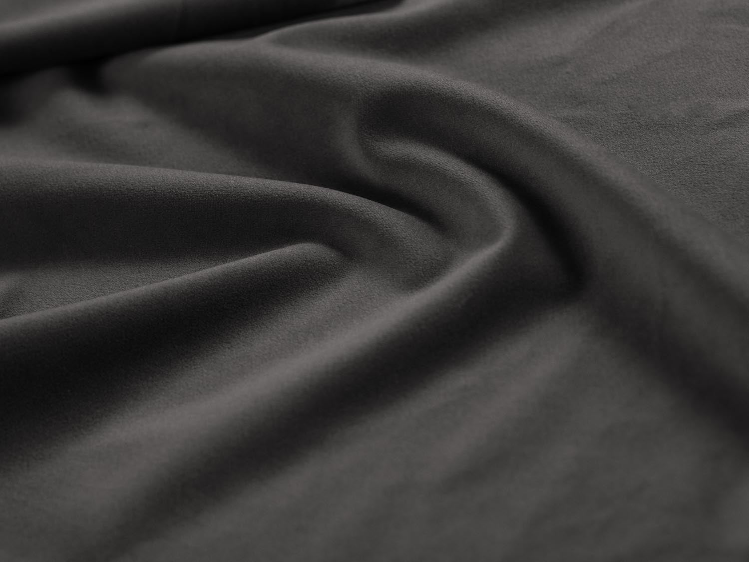 Erleben Sie das Vienna Velour Panoramic Ecksofa rechts – ein großzügiges 7-Sitzer Sofa mit 235 cm, das Komfort und modernes Design vereint.