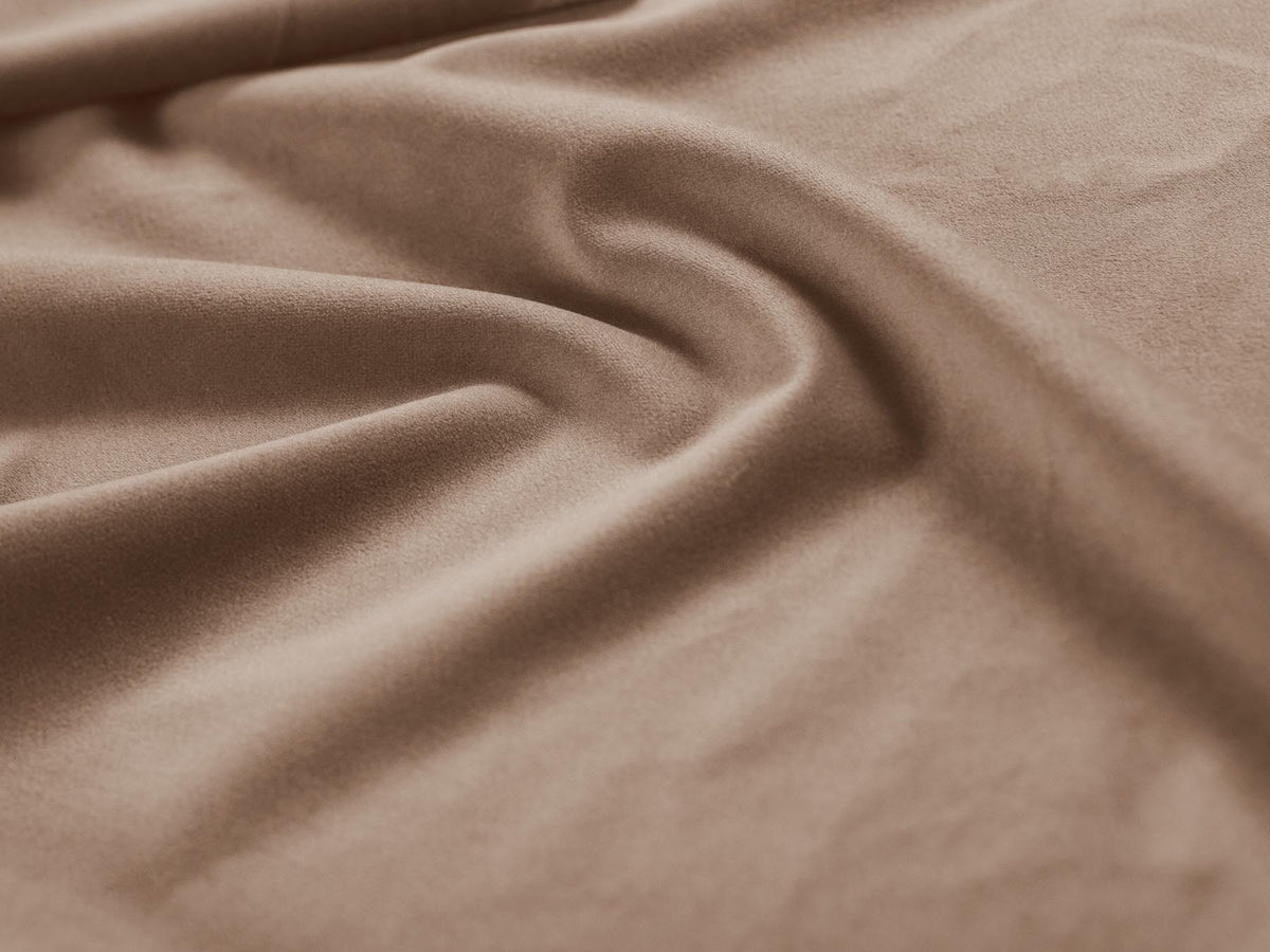 7-Sitzer Panoramic Ecksofa rechts Bali in Beige-Bluvel präsentiert im Onlineshop von KAQTU Design AG. Ecksofa rechts ist von Cosmopolitan Design