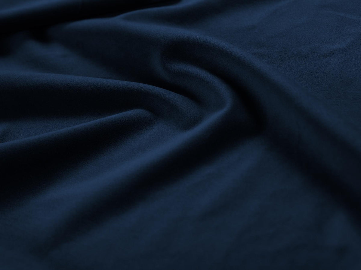 7-Sitzer Panoramic Ecksofa rechts Bali in Royal Blue-Bluvel präsentiert im Onlineshop von KAQTU Design AG. Ecksofa rechts ist von Cosmopolitan Design